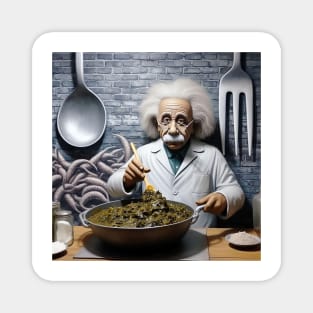 Albert Einstein's Soul Food Cafe Magnet