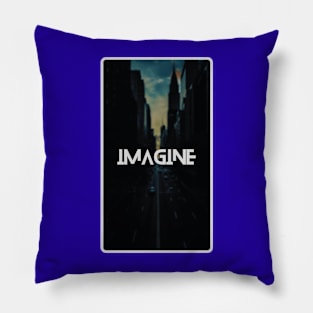 Funny imagine art, a gift for those with vast imagination Pillow