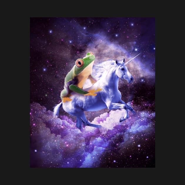 Frog Riding Unicorn by Random Galaxy