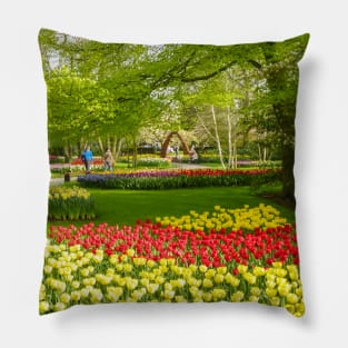 Keukenhof Tulip Festival, Holland Pillow