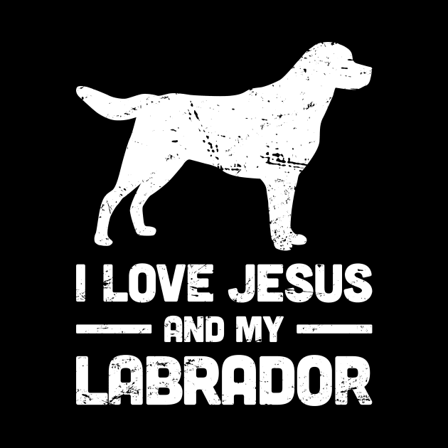 Labrador - Funny Jesus Christian Dog by MeatMan