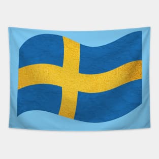 The flag of Sweden Tapestry