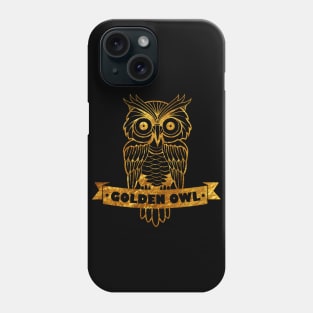 The golden owl Phone Case