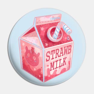 Strawberry Milk Pin