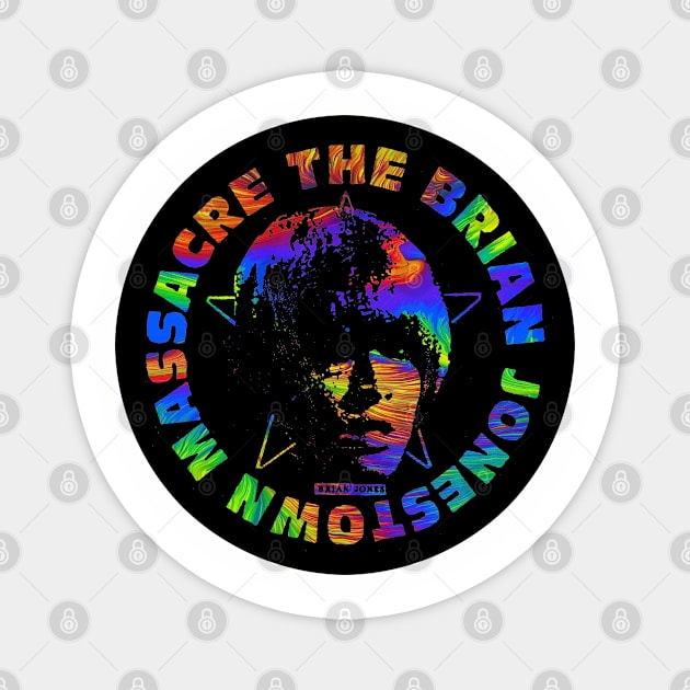 brian jonestown massacre Magnet by Cartooned Factory