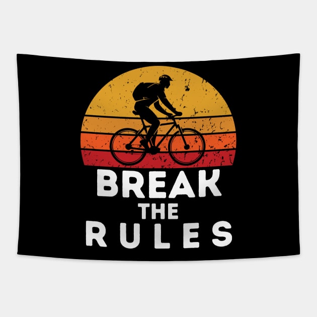 break the rules Tapestry by Gunung Rinjani