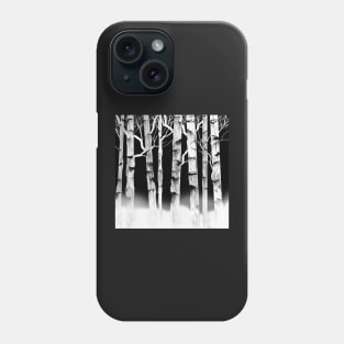 Winter Birch Phone Case