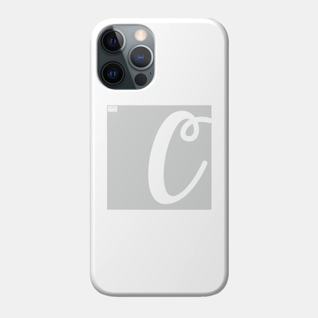 Download Letter C Elegant Cursive Calligraphy Initial Monogram Cursive Letter C Phone Case Teepublic