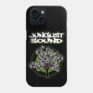 Junglist Sound-Boom Tree- Green Phone Case