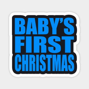 Baby's first Christmas Magnet