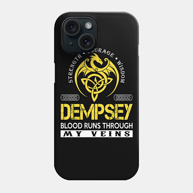 DEMPSEY Phone Case by isaiaserwin