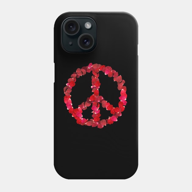 Peace, Love and Understanding Phone Case by Jonthebon