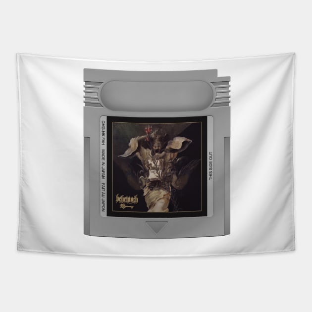 The Satanist Game Cartridge Tapestry by PopCarts