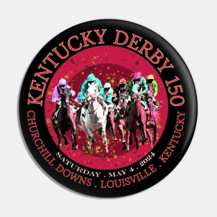 Kentucky Derby 150 design Pin