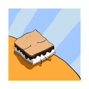 The smore is tanning - Full bleed T-Shirt