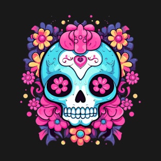 Colorful Sugar Skull T-Shirt