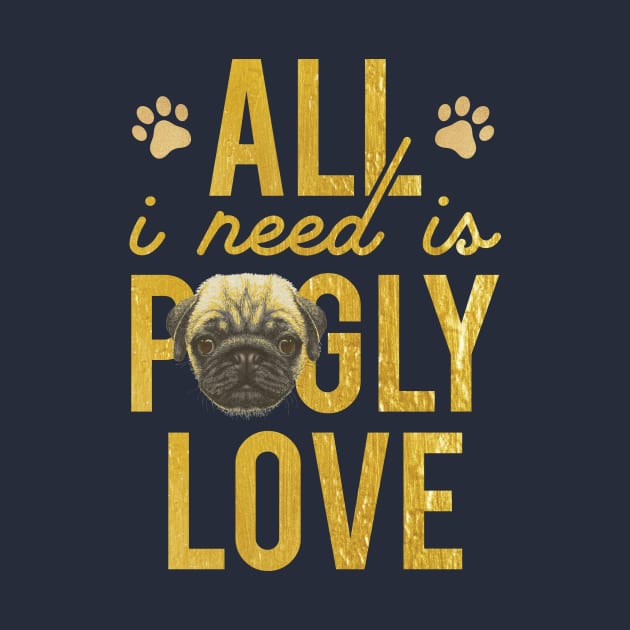 Pugly Love by POD Anytime