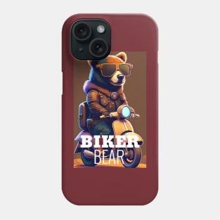 Biker Bear Phone Case