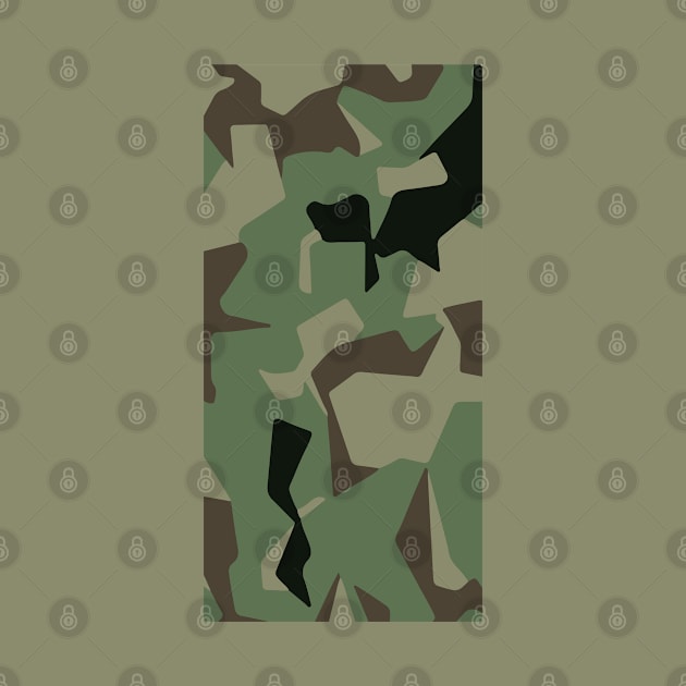 Graphic camo pattern by wamtees