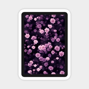 Beautiful Violet Flowers, for all those who love nature #83 Magnet
