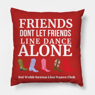 Line Dance Club Pillow