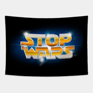 STOP WARS Tapestry