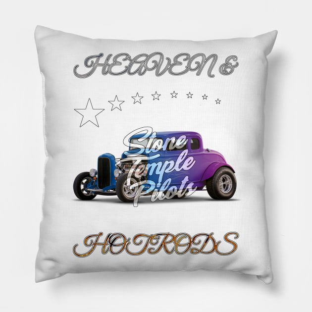 Stone Temple Pilots - Heaven And Hot Rods. Pillow by OriginalDarkPoetry