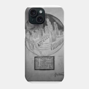 Tokyo in Crystal Ball Phone Case