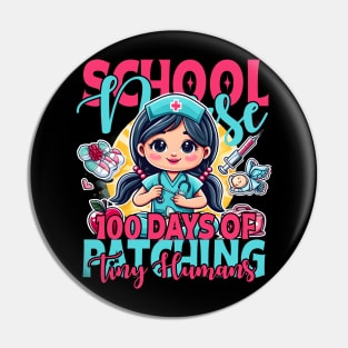 100 Days Of Nurse Nursing School Happy 100th Day Pin