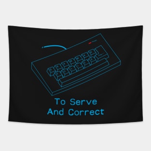 Grammar Police - To Serve and Correct Tapestry