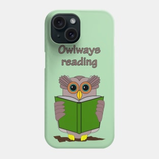 Owlways reading Phone Case