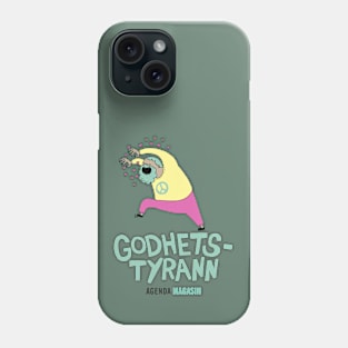 Godhetstyrann_grønn Phone Case