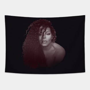 Janet Black Vintage Tapestry