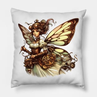 Stunning Steampunk Fairy Pillow