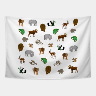 Wild Animals Tapestry