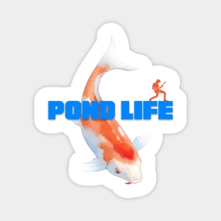Pond life Magnet