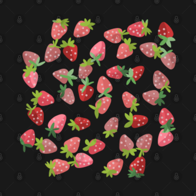 Discover Strawberries no Background - Strawberries - T-Shirt