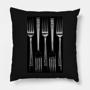 Five Forks Abstract Pillow