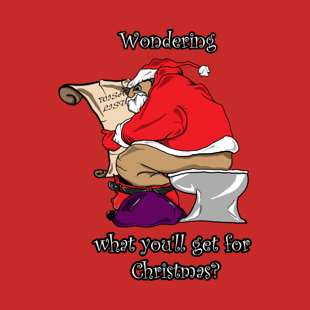 Funny Santa by mephobiadesigns