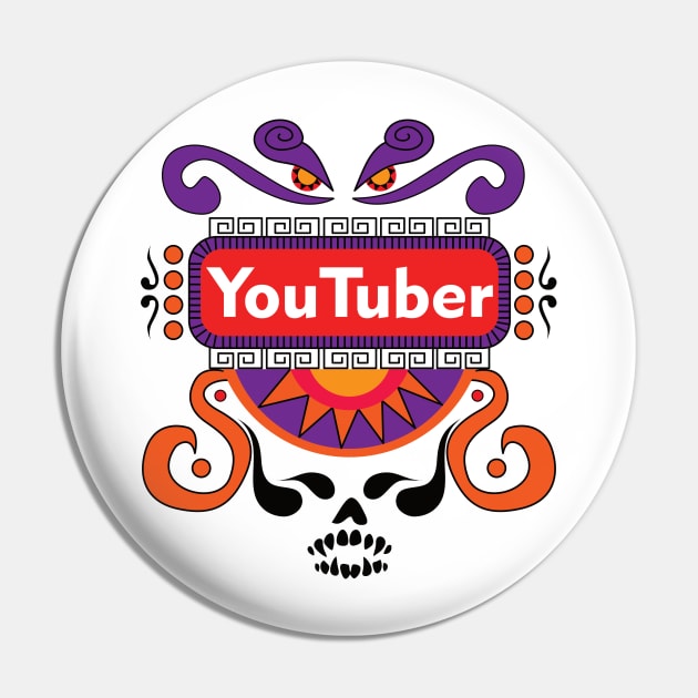 Youtuber Pin by NekroSketcher