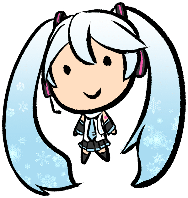 Snow Miku Kids T-Shirt by aplusod