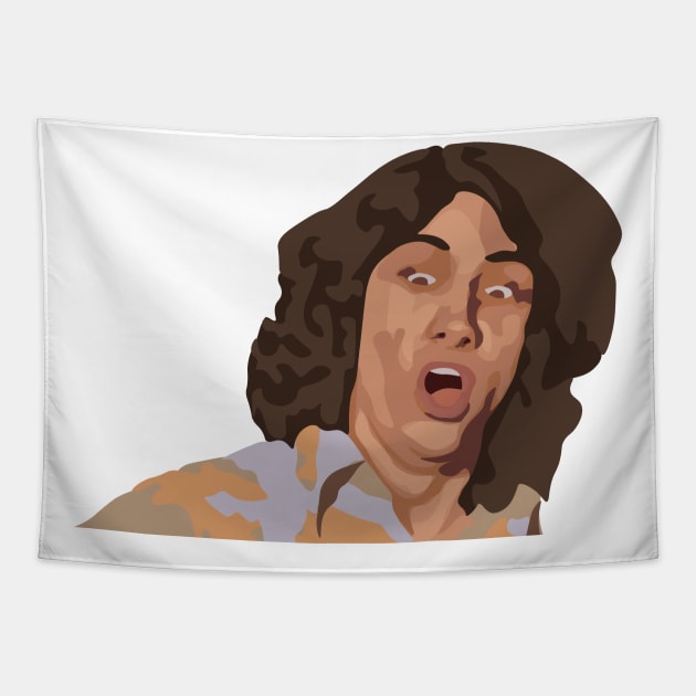 Italian Scream Tapestry by FutureSpaceDesigns