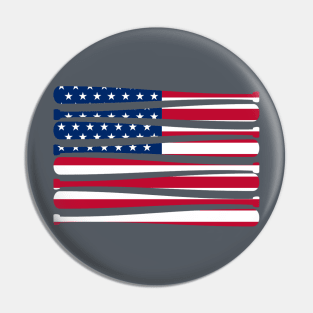 United States of Baseball Pin