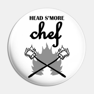 Head S'more Chef Pin