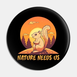 Wildlife - Squirrel Pin