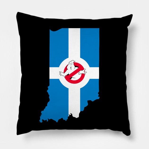 Circle City Ghostbusters of Indiana Pillow by Circle City Ghostbusters