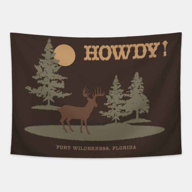 Howdy Tapestry by GoAwayGreen