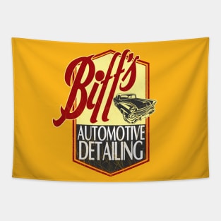 Biff's Auto Detailing - distressed Tapestry