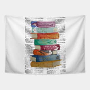 Court of Glass Book Collection Tapestry