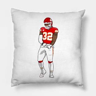 Nick the number 32 Pillow